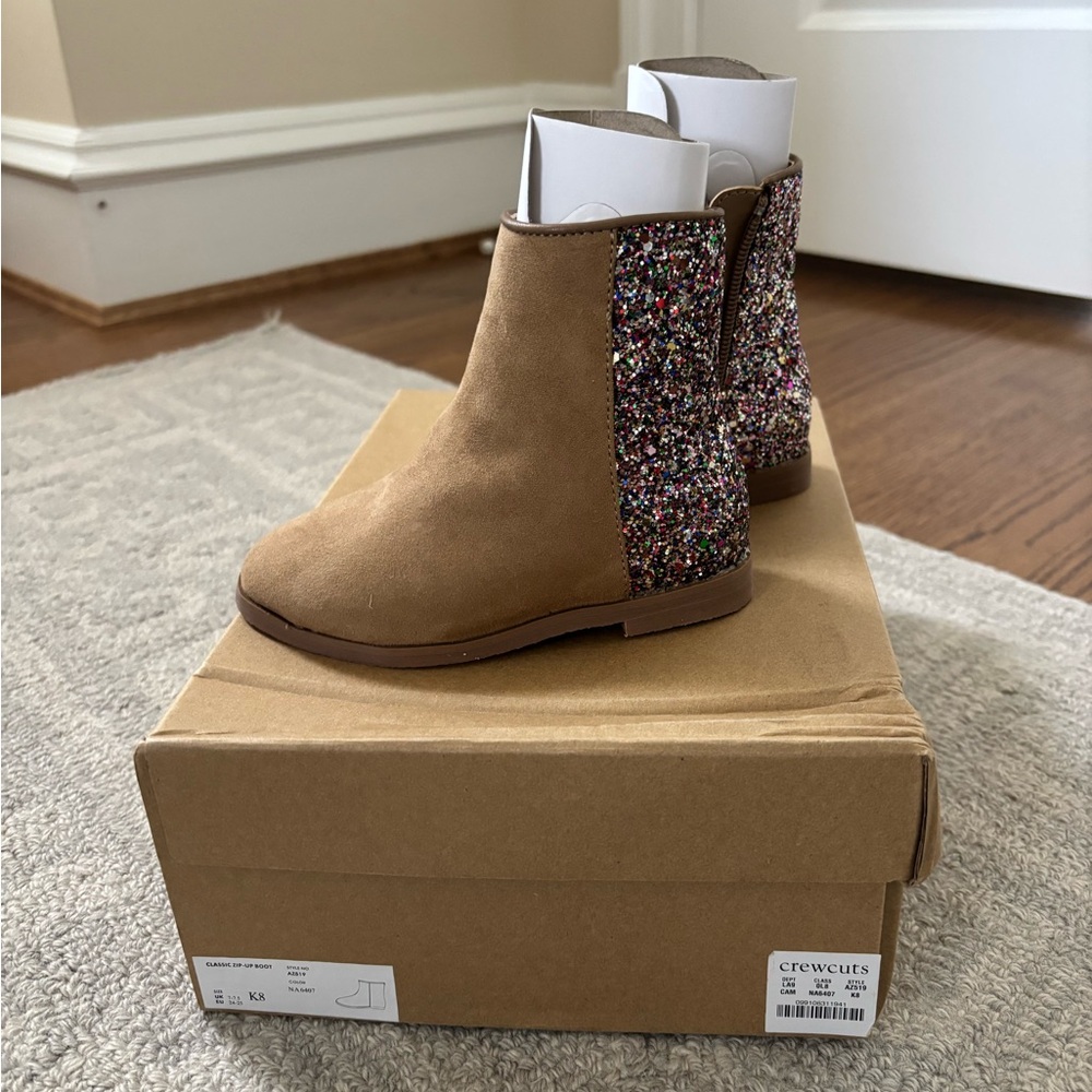 NEW J Crew Suede Sparkle Boots